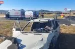 Burdur’da iki otomobil çarpıştı: 2 yaralı