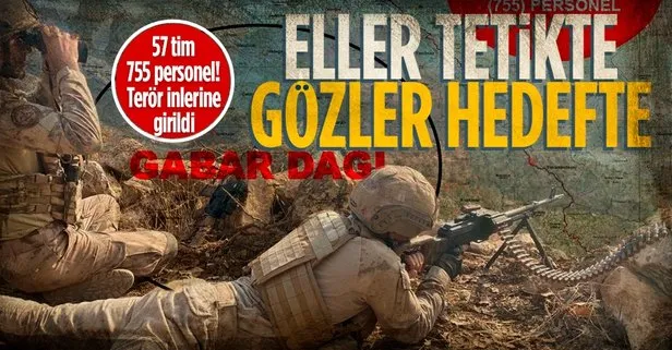 Şırnak ve Siirt’te Eren Abluka Sonbahar-Kış-15 Gabar Dağı Şehit J.Uzm.Çvş. Fatih Berkay AKGÜN” Operasyonu başladı!