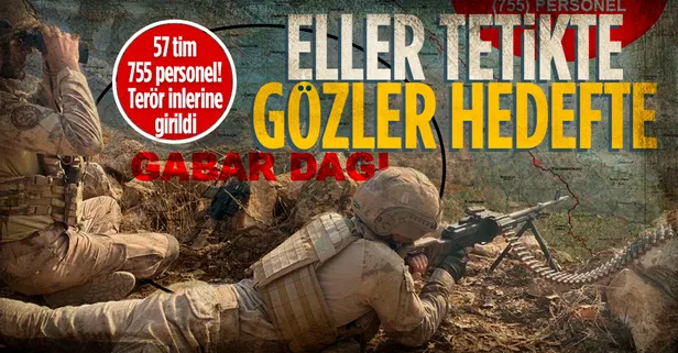 Şırnak ve Siirt'te "Eren Abluka Sonbahar-Kış-15 (Gabar Dağı) Şehit J.Uzm.Çvş. Fatih Berkay AKGÜN” Operasyonu başladı!