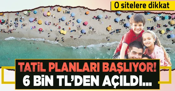 Kaş'ta 6 bin, Bodrum ve Fethiye'de 7 bin TL! Yazın tarifesi şimdiden başladı