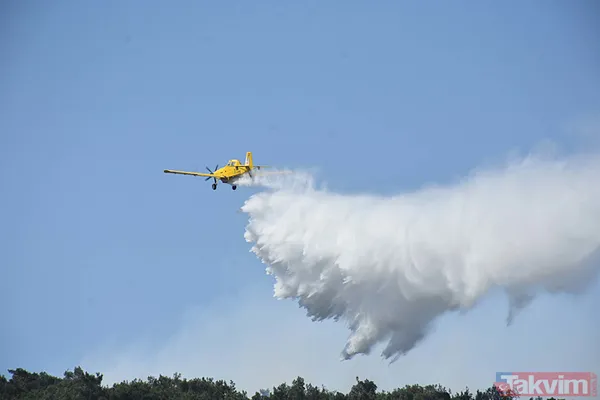 İzmir Bornova'da orman yangını: O yol kapatıldı - 22