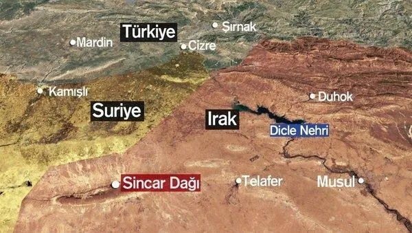 SON DAKİKA: 8 bin kişilik kolordu Sincar sınırında-3