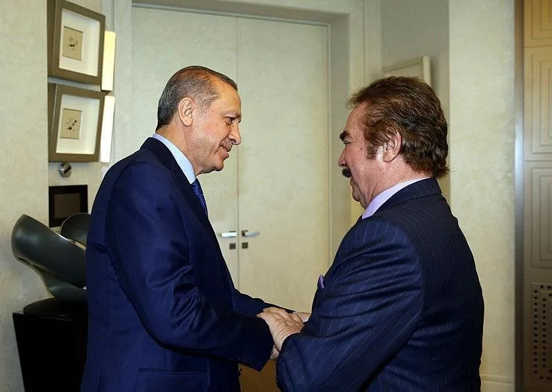 Başkan Erdoğan ve sanatçı Orhan Gencebay