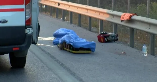 Sancaktepe'de feci kaza! Motosiklet bariyere çarptı: İki kişi hayatını kaybetti