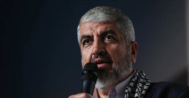 Hamas'ın yurt dışı sorumlusu Halid Meşal İsrail'e meydan okudu: Ne kadar öldürürse öldürsün pazarlık yapmayacağız ve İsrail’i tanımayacağız