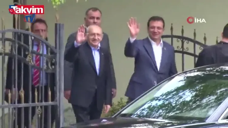 Kılıçdaroğlu ve İmamoğlu Ankara’da görüştü!
