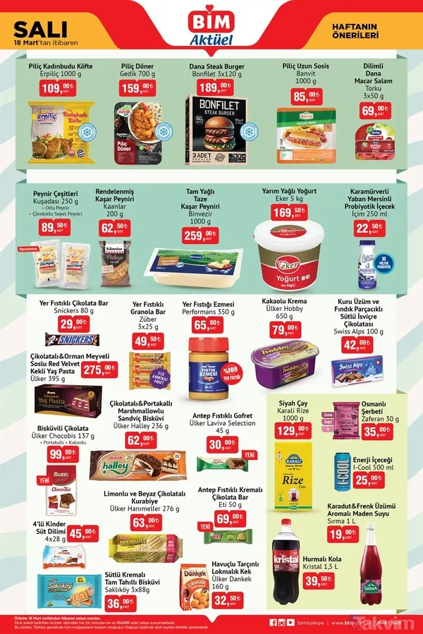 BİM'de mikrodalga fırın, çay makinesi ve çeyiz fırsatı! BİM 18-21 Mart aktüel kataloğu geldi - 18