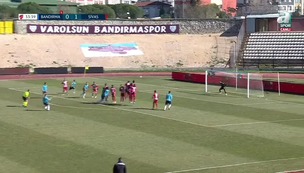 GOL | Bandırmaspor 1-1 Sivasspor