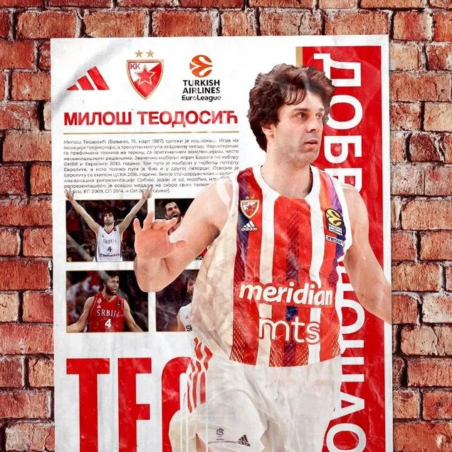 Milos Teodosic Kızılyıldız’a transfer oldu