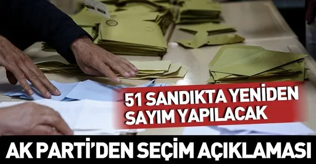 Son dakika... YSK toplantısının ardından AK Parti'den açıklama