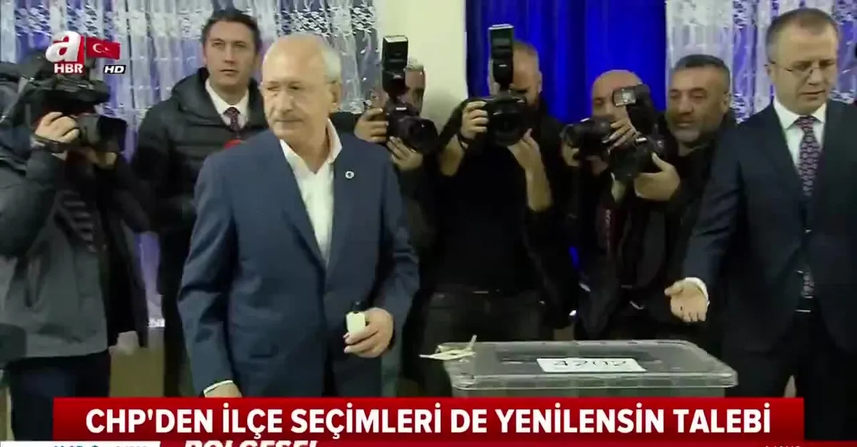 Son dakika: CHP'den YSK'ya iptal başvurusu