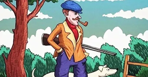 IQ testi olay yarattı: Resimdeki gizli tavşanı sadece dahi olanlar 6 saniyede bulabilir