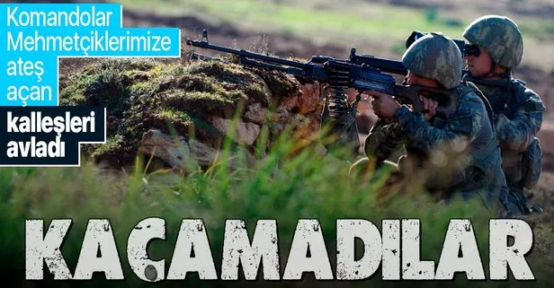 MSB duyurdu: Mehmetçiklerimize makineli tüfekle ateş açan 3 PKK’lı terörist etkisiz hale getirildi