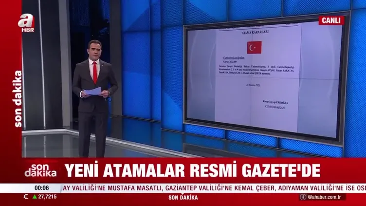 Atama kararları Resmi Gazete’de yayımlandı! Emniyet Genel Müdürlüğüne Erol Ayyıldız atandı! Erol Ayyıldız kimdir?