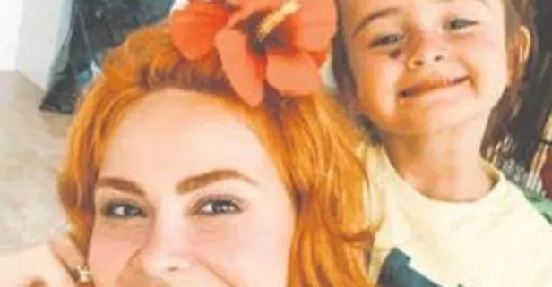 Zeynep Sever Demirel'den minik kızı Yeda ile eğlenceli anlar yaşadı