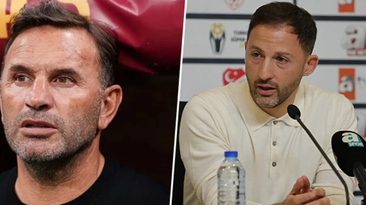 CANLI | Okan Buruk ve Domenico Tedesco konuşuyor! Süper Kupa finali basın toplantısı