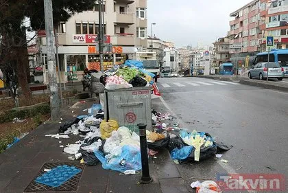 CHP’li Maltepe Belediyesi’nde işçiler grevde sokaklar çöp yığını! Uzman isimden korkutan koronavirüs uyarısı