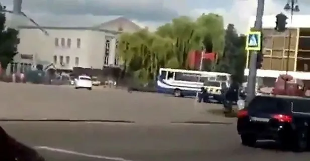 Ukrayna'da otobüste rehine krizi