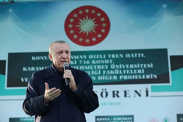Başkan Erdoğan'dan Karaman'daki açılış töreninde önemli açıklamalar-2