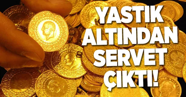 Yastık altından 4.4 ton çıktı