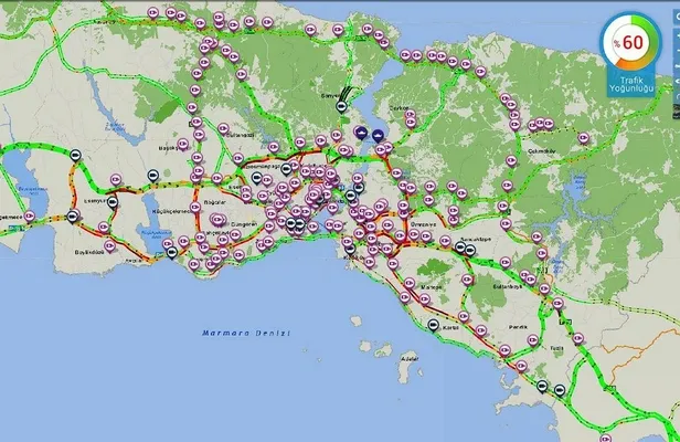 Son dakika: İstanbul trafiğinde koronavirüs hareketliliği! İstanbul yol durumu-5