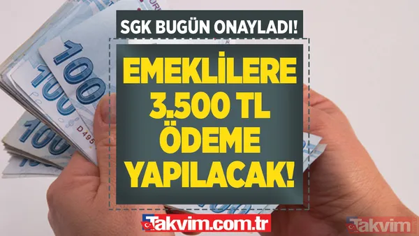 Bugün SGK emeklilere ek ödemeyi onayladı! Emeklilere ek 3.500 TL yatıyor! Saatler sonra aktif edilecek! Maaştan 2 gün önce ATM'ye giden... - 1