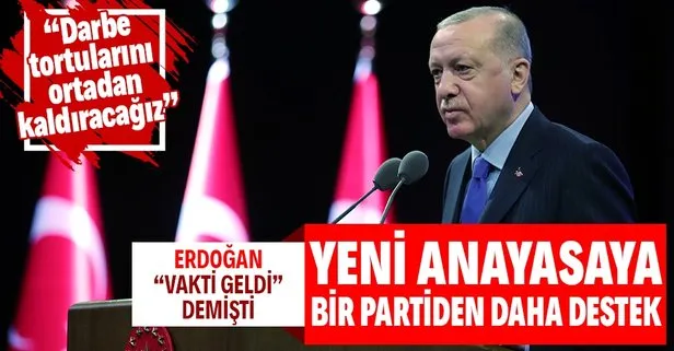 Başkan Erdoğan’ın yeni anayasa çağrısına bir destek de BBP Genel Başkanı Destici’den