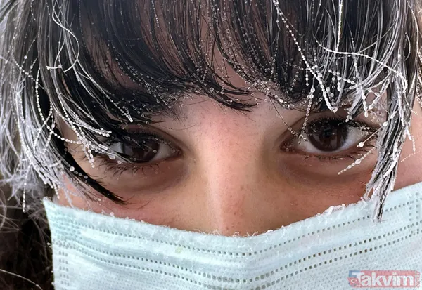 Ardahan'da saç donduran soğuk! Hava sıcaklığın -20'ye kadar düştü - 3