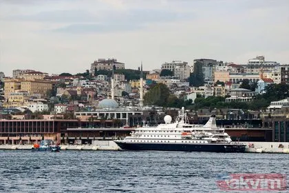 İstanbul’da 2 yıl sonra tarihi anlar! Galataport’a ilk gemi yanaştı