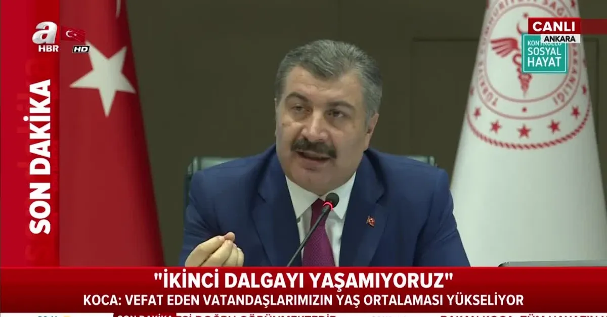 Sağlık Bakanı Fahrettin Koca Türkiye'nin Kovid-19'la mücadelesinde bağışıklık haritasını açıkladı