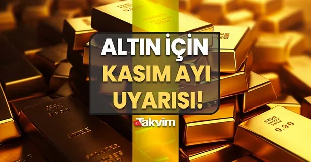Kasım ayına dikkat! Altın alacaklara, satacaklara uyarı: O tarihe kadar biraz bekleyelim! Çeyrek altın, cumhuriyet altını, ata altın ne kadar? Canlı altın fiyatları