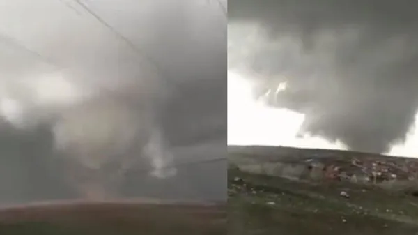 Son dakika: Yozgat'ta dev hortum! 3 köyde hasar var-2