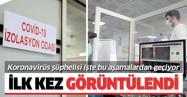 Son dakika: Antalya’daki pandemi hastanesi ilk kez görüntülendi! Koronavirüs şüphelisi işte bu aşamalardan geçiyor!