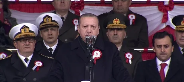 Erdoğan: "Bu ordu sadece Türkiye'nin ordusudur!"
