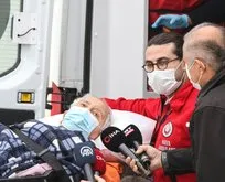 Ambulans uçakla Türkiye’ye getirildi!
