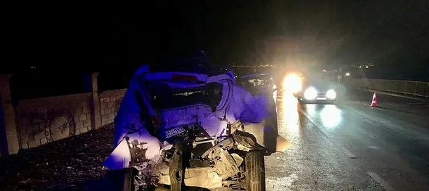 Hatay’da feci kaza: 2 yaralı