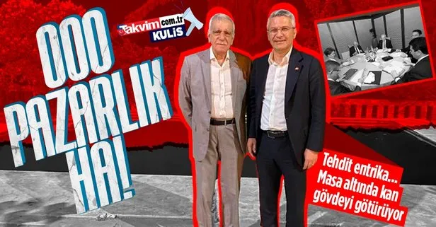 CHP hem adaylık hem Genel Başkanlık için HDP ile pazarlık yapıyor! Oğuz Kaan Salıcı, Ahmet Türk ile görüştü