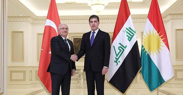 Son dakika: Milli Savunma Bakanı Yaşar Güler, Neçirvan Barzani ve Mesud Barzani ile görüştü
