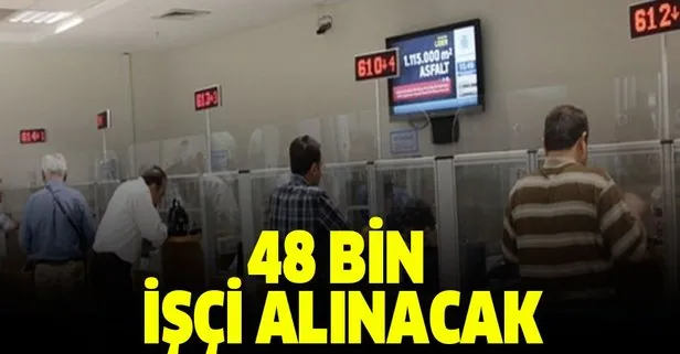 İŞKUR aracılığıyla 40 bin personel alımı yapılacak!