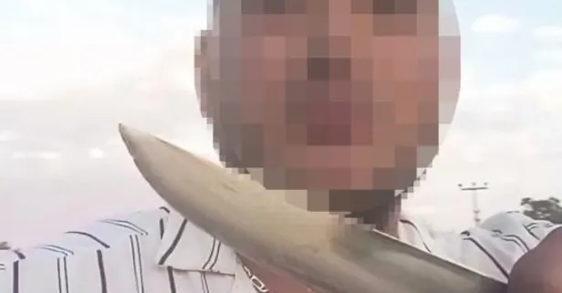 Bıçakladığı eşinin telefonundan canlı yayın açtı: Namusumuzu temizledik