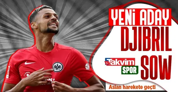 Yeni aday Djibril Sow! Galatasaray Eintracht Frankfurt’un isviçreli yıldızı için harekete geçti...