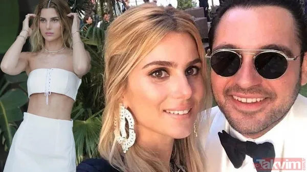 Bebek göründü! Hacı Sabancı 4 aylık hamile eşi Nazlı Sabancı'nın elini bırakmıyor! Bebeklerinin cinsiyeti belli olan Sabancı çifti... - 1