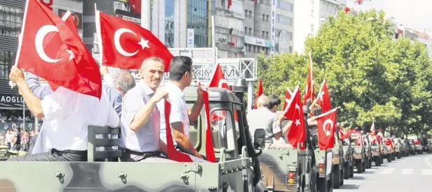 Halk zaferine sahip çıktı