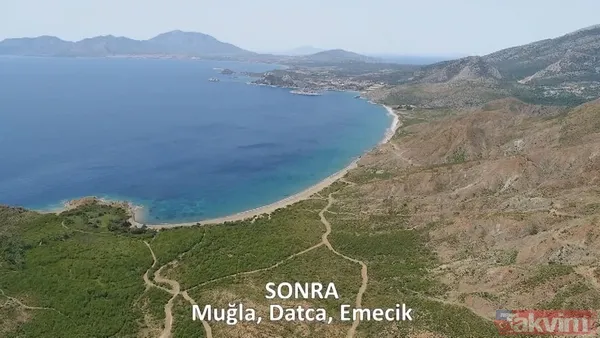 CHP ve yandaşı medyanın yangınlar üzerinden kirli algı oyunu çöktü: 'Otel yapacaklar' dedikleri alanlar tek tek yeşillendirildi - 30