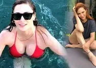 42lik Mine Tugay kırmızı ruj sürelim dedi paylaştı ortamı tozu dumana kattı! Genç kızları cebinden çıkaran Mine Tugay...