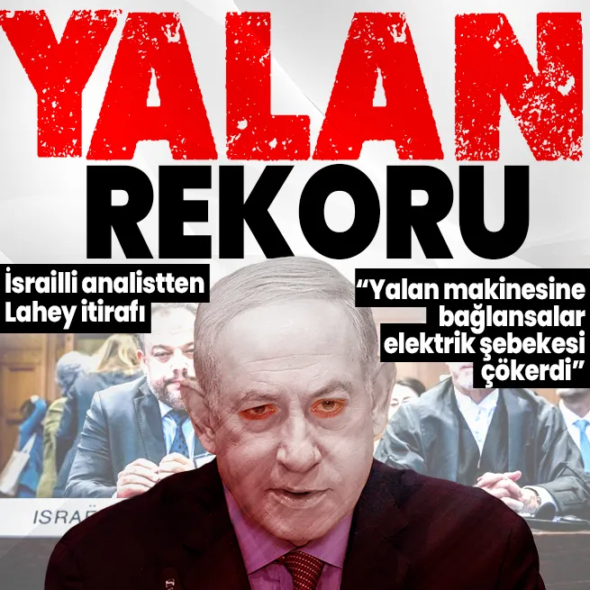 Soykırımcı İsrail yalan söyleme rekoru kırdı! İsrailli analist Michael Brizon: Yalan makinesine bağlansalar elektrik şebekesi çöker