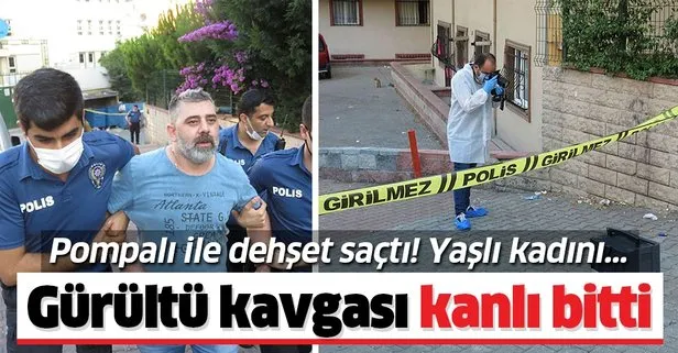 İstanbul’da ’gürültü kavgası’ kanlı bitti! Yaşlı kadın gözünden vuruldu