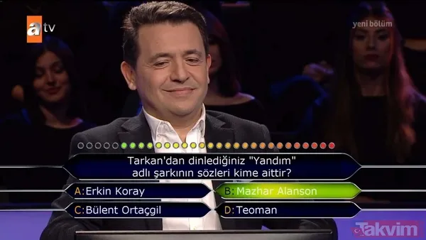 Kim Milyoner Olmak İster'de dikkat çeken Türk Dil Kurumu sorusu! Tsunaminin diğer adı nedir? - 18