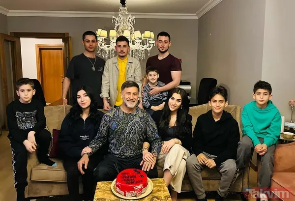 9 çocuk babası İzzet Yıldızhan’dan 25 yıllık eşiyle sürpriz kare: Yenge tam esmer güzeli! - 12