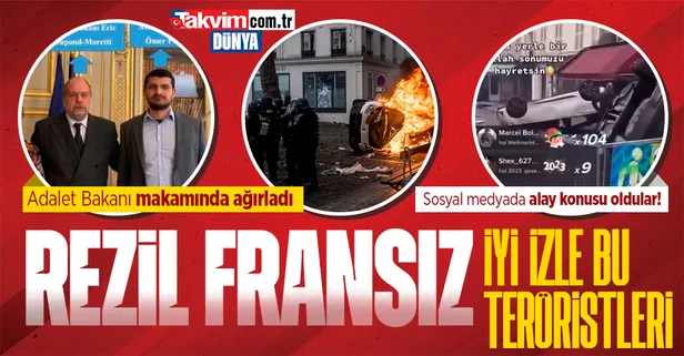 Teröristi makamında ağırlayan Fransız iyi izle! PKK'lı hainler hızını alamadı kendi araçlarını da parçaladı